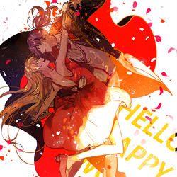 This is a pixiv picture whose title is bangdream.