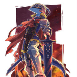 This is a pixiv picture whose title is 【PFLS】守り手断ちて【狂乱と破壊の戦い】.