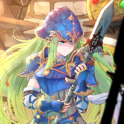 This is a pixiv picture whose title is 継承.
