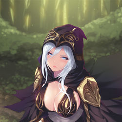 This is a pixiv picture whose title is Ashe.