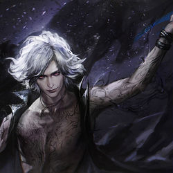 This is a pixiv picture whose title is Devil May Cry 5 V.