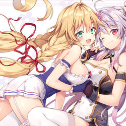 This is a pixiv picture whose title is グレンヴィルとテメレール.