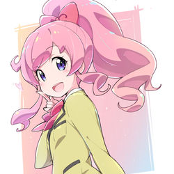 This is a pixiv picture whose title is 桃山みらい.