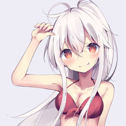 This is a pixiv picture whose title is 水着ちや.