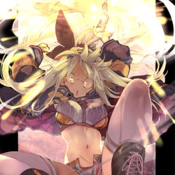 This is a pixiv picture whose title is 強化人類アムネロ　その2（オリキャラ）.