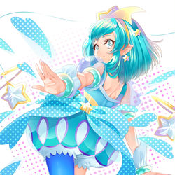This is a pixiv picture whose title is キュアミルキー.