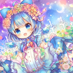 This is a pixiv picture whose title is 甘ロリチルノ.