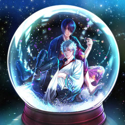 This is a pixiv picture whose title is スノードーム.
