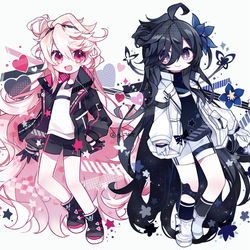 This is a pixiv picture whose title is ♥♡.