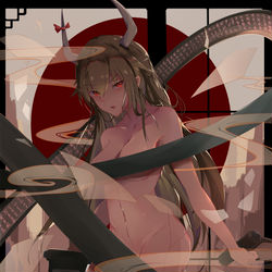 This is a pixiv picture whose title is She's Always a Woman 【Keine】.