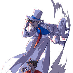 This is a pixiv picture whose title is 何を見せられているんだ.