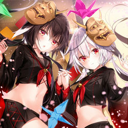 This is a pixiv picture whose title is この世のものではない者.