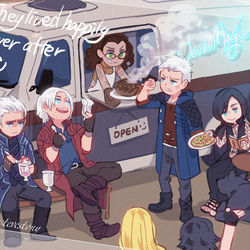 This is a pixiv picture whose title is [腐]DMC5ログ.