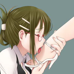 This is a pixiv picture whose title is レズのあいさつ.
