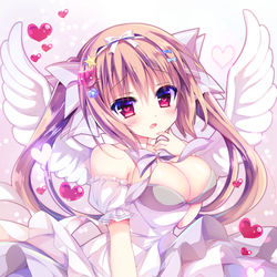 This is a pixiv picture whose title is 天使の花梨.