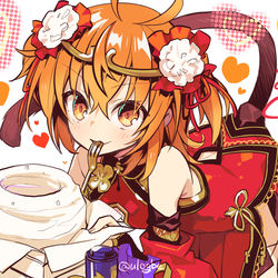 This is a pixiv picture whose title is おたおめ.