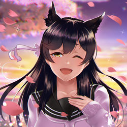 This is a pixiv picture whose title is 新春　愛宕.