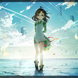 This is a pixiv picture whose title is ケムリクサ　高画質版.
