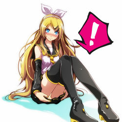 This is a pixiv picture whose title is 【鏡音リン】 大人リンちゃん.