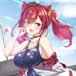 This is a pixiv picture whose title is I-19 v2 - Azur Lane.