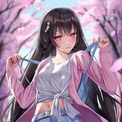 This is a pixiv picture whose title is 春.