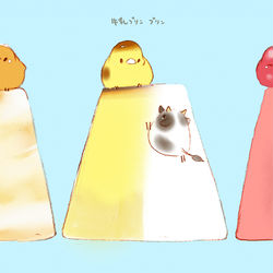 This is a pixiv picture whose title is プリンつめ.