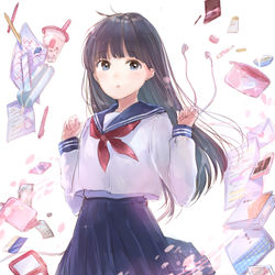 This is a pixiv picture whose title is 🌸.
