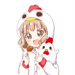 This is a pixiv picture whose title is からあげクンのお誕生日.