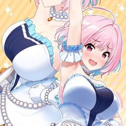 This is a pixiv picture whose title is りあむちゃんデレステ実装.