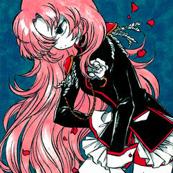 This is a pixiv picture whose title is 少女革命ウテナ.