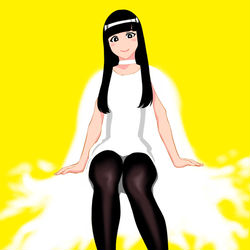This is a pixiv picture whose title is ツクヨミのツは、黒タイツのツ.