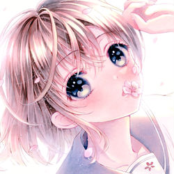 This is a pixiv picture whose title is sakura.