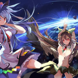 This is a pixiv picture whose title is shed a light(日の出).