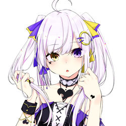 This is a pixiv picture whose title is オッドアイちゃん.