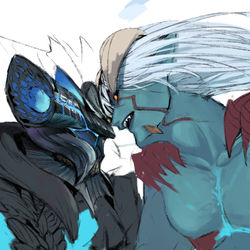 This is a pixiv picture whose title is --.
