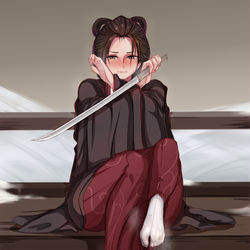This is a pixiv picture whose title is エマ足袋.