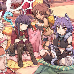 This is a pixiv picture whose title is 自警団.