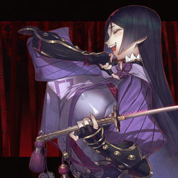 This is a pixiv picture whose title is 頼光.