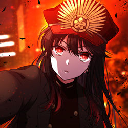 This is a pixiv picture whose title is 帝都ノッブ.
