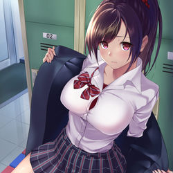 This is a pixiv picture whose title is 着替え.