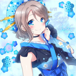 This is a pixiv picture whose title is 渡辺曜生誕祭2019.