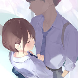This is a pixiv picture whose title is 息が聞こえるほどに.