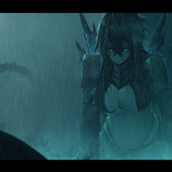 This is a pixiv picture whose title is Queen of monsters.