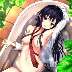 This is a pixiv picture whose title is バスタブ美香ちゃん.