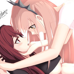 This is a pixiv picture whose title is メイヴxスカサハ.