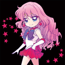 This is a pixiv picture whose title is 桜庭マーズ.