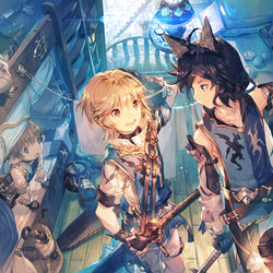 This is a pixiv picture whose title is 騎士の卵たち.