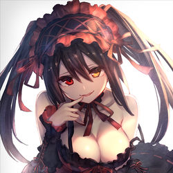 This is a pixiv picture whose title is 狂三.
