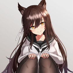 This is a pixiv picture whose title is どこ見てるの？.