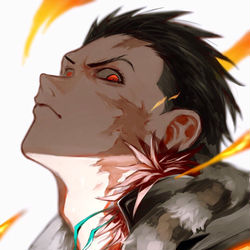 This is a pixiv picture whose title is 憤怒.